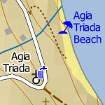 Agia Triada City Map 1:10'000 Sample 2